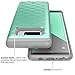 Galaxy Note 8 Case, Clayco Argos Series Premium Hybrid Protective Wallet Case for Samsung Galaxy Note 8 (Built-in Credit Card/ID Card Slot) (MintGreen)