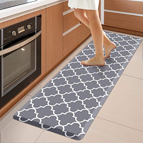 WISELIFE Kitchen Mat Cushioned AntiFatigue Kitchen Rug,17.3"x 60",Non