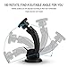 IKOPO Universal Magnetic Car Cellphone Mount Holder, Suitable for iPhone X 8/7/7Plus/6S/6Plus/5S, Galaxy S5/S6/S7/S8, Google Nexus, LG, Huawei - Black
