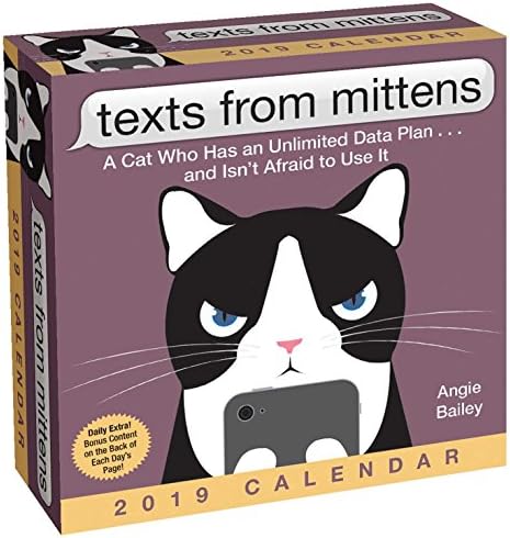 Texts from Mittens the Cat 2019 Day-to-Day Calendar