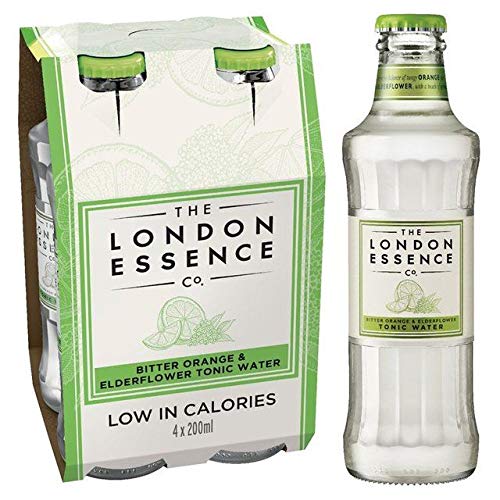 London Essence Co. Bitter Orange & Elderflower Tonic Water - 4 x 200ml