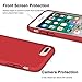 Anuck for iPhone 8 Plus Case, for iPhone 7 Plus Case, Soft Silicone Gel Rubber Bumper Microfiber Lining Hard Shell Shockproof Full-Body Protective Cover 5.5