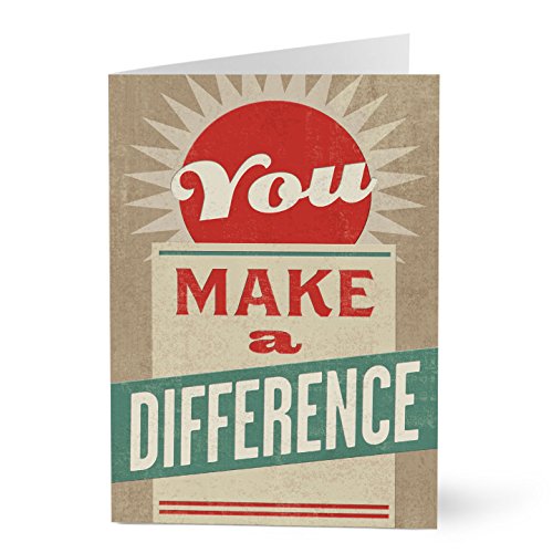 Hallmark Business Employee Appreciation Card (Make a Difference Employee Appreciation) (Pack of 25 Greeting Cards for Business)