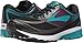 Brooks Women's Ghost 10 GTX¿ Black/Peacock Blue/Hollyhock 8 B US B (M)