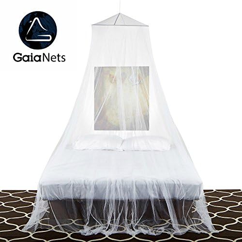 PREMIUM MOSQUITO NET for Double Bed Canopy (conical, 98 inches)