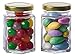 GoJars Hexagon Glass Jars 4oz Premium Food-grade. Mini Jars With Lids For Gifts, Wedding Favors, Honey, Jams And More. (12, 4oz)