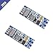 Comidox 2Pcs TTL to RS485 Module 485 to Serial UART Level Mutual Conversion Hardware Automatic Flow Control Module 3.3V 5.0V Power Supply Long Distance Transmission
