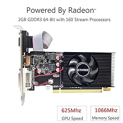 QTHREE AMD Radeon R5 230 Graphics Card,2GB,64