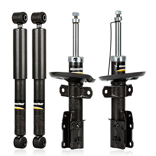 Maxorber 4 Pieces Front & Rear Full Set Shocks Struts Absorber For 2003-2005 Saturn Ion 1 2003-2007 Saturn Ion 2 Ion 3