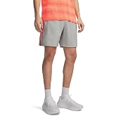 Under Armour Men's Launch Run 7-inch ShortsDISC, (069) Titanium/Electric Tangerine/Reflective, Large