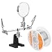 WYCTIN Helping Hand with Magnifying Glass Bonus 60-40 Tin Lead Rosin Core Solder Wire for Electrical Soldering and DIY primary