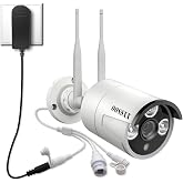OOSSXX Extend 3MP Add-On Wireless Security Camera with Audio | Compatible with 3MP/5MP NVR Systems, IP67 Waterproof, AI Human Detection, Outdoor Surveillance Camera