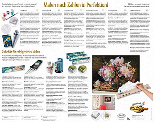 Schipper 609130773 Malen nach Zahlen - Blumenstrauß mit Kirschen - Bilder malen für Erwachsene, inklusive Pinsel und Acrylfarben, 40 x 50 cm, Mehrfarbig – Bild 3