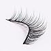 3Pair Long False Eyelashes 3D Thick Natural Fake Eyelash Voluminous Makeup for Women