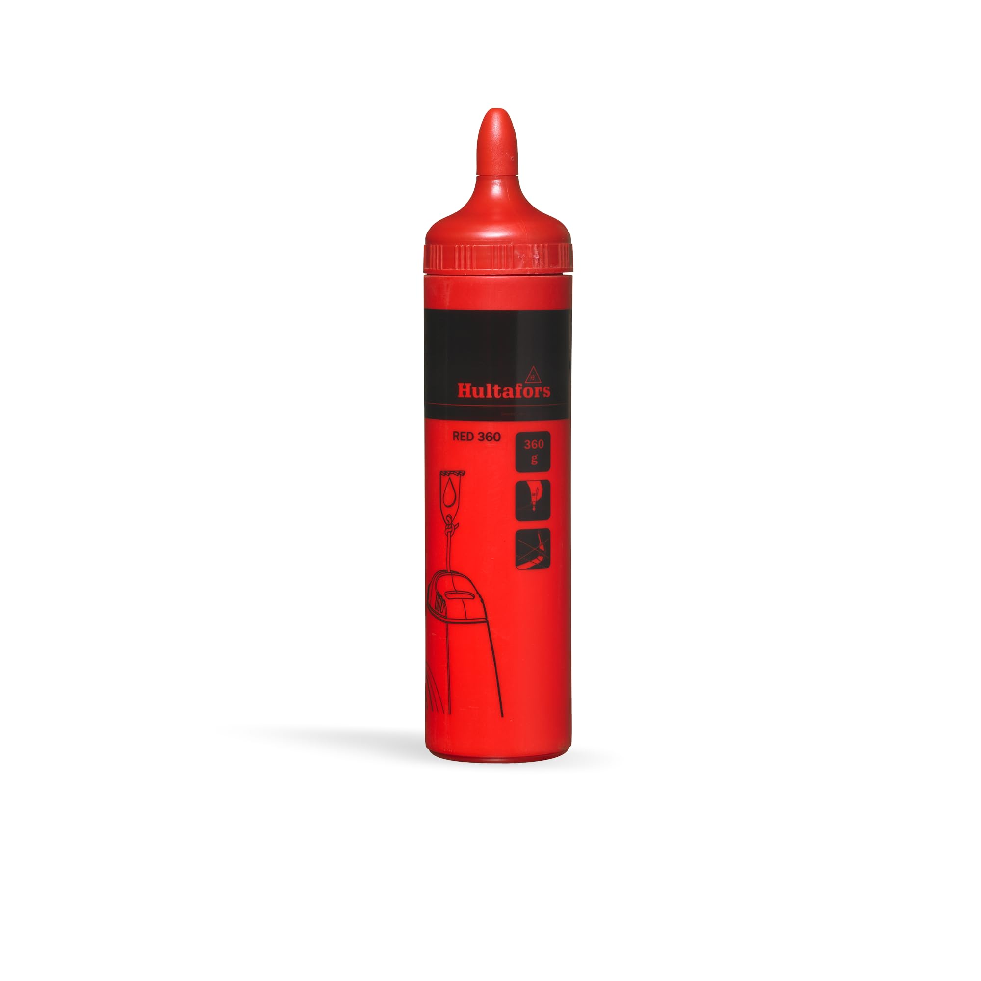 Hultafors Chalk line Refill Red 360g I I For indoor & outdoor use I Creates precise & long-lasting lines I Intense colour thanks to high proportion of colour pigments I 652433