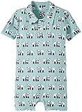KicKee Pants Baby Boys' Print Polo Romper Prd-kpbr604s16d2-Jpan