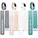 Replacement Bands for Fitbit Charge 2, Fitbit Charge2 Wristbands,Small,White,Blushpink,Grey,Teal