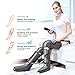 Evertone Foot and Leg Massager for Circulation with Knee Heat, Calf and Thigh Massager for Air Compression Calf Wraps Helpful for Muscle Fatigue, Gifts for Men/Women/Mother/Father/Family, Gray