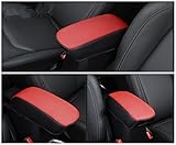FMtoppeak Red Center Console Armrest Cushion Pad Guard Cover for 2014-2018 Jeep Renegade