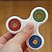 Tri-Spinner Fidget Toy Hand Spinner Premium Hybrid Stainless Steel Ball / Ceramic Bearing Perfect High Speed 1-2 Min Spins For Kids & Adults Hand Killing Time Stress Reducer, ADD, ADHD And EDC Focus