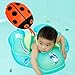Kapoo LOAFT_12 Baby Safety Back Ladybug Inflator-Swimming Ring Trainer Children Seat Boat Float Kids