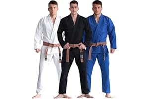 FLUORY BJJ Gi for men Brazilian Jiu Jitsu Suit Kimonos BJJ Uniform
