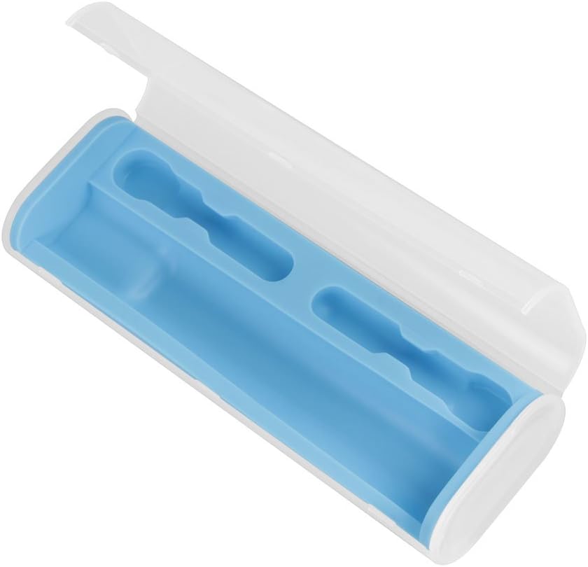 Travel Case Replacement for Braun Oral-B Pro 1000/2000 / 2500/3000 / 4000 / Vitality Power Rechargeable Toothbrush Powered, Blue Plastic by NBboo