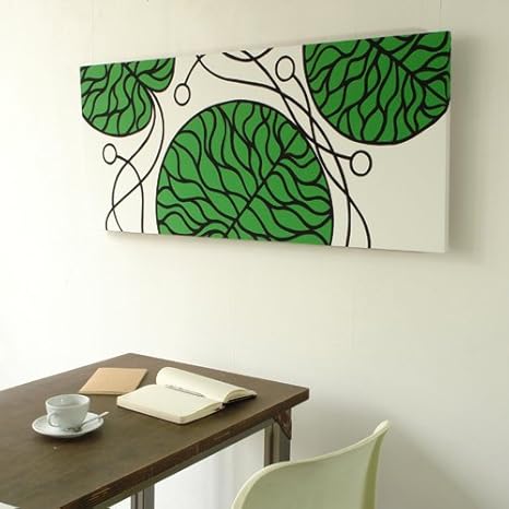 Amazon Marimekko マリメッコファブリックアートパネル Bottna Green 10 500mm 類語 ファブリックボード ファブリックパネル アートフレーム ポスター オンライン通販