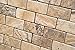 Philadelphia 2 X 4 Tumbled Travertine Brick Mosaic Tile - 6 X 6 Sample