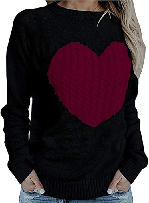 cute crew neck sweaters