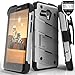 Alcatel Fierce XL Case, Zizo [Bolt Series] w/Free [Alcatel Fierce XL Screen Protector] Kickstand [Military Grade Drop Tested] Holster - Fierce XL