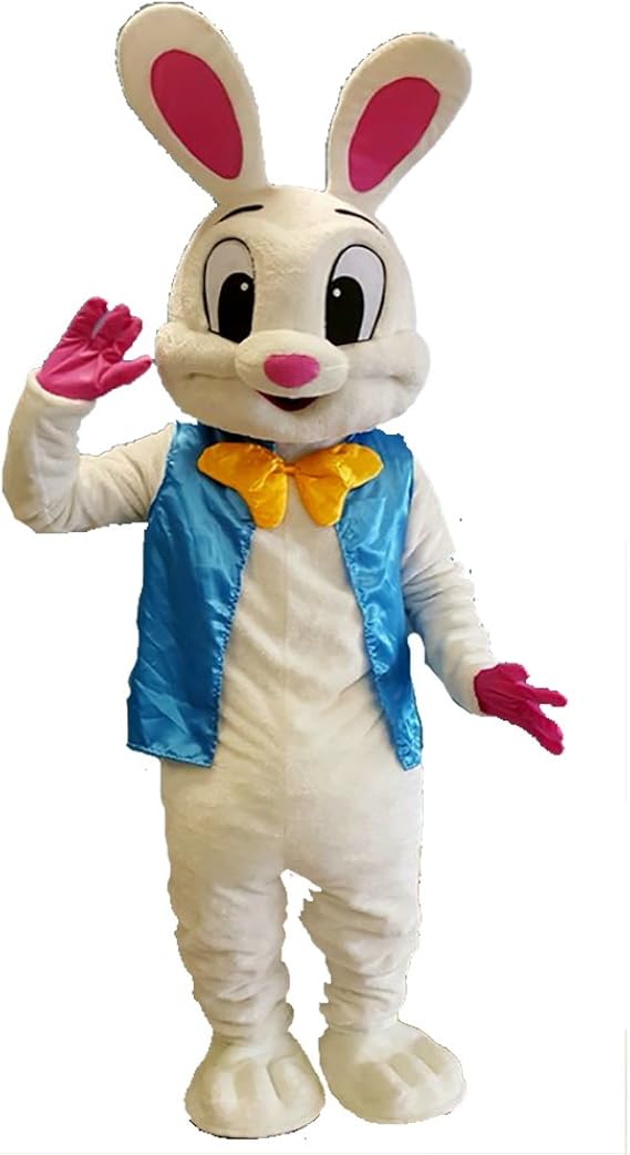 Easter Bunny Rabbit Mascot Costume Marketing Birthday Party Event Costume Amazon.ca Clothing