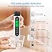 TDS Meter Digital Water Tester, 0.01 PH High Accuracy Water Quality Tester, 0-9999 ppm Meter, Ideal ppm Meter for Drinking Water, Pool and Aquarium Water PH Tester Design and More