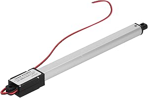 LAIRUN Linear Actuator, 6" Stroke Micro Linear Actuator, Mini Electric Linear Actuator 12V DC Built in Limit Switch, Small Linear Actuator for Sofa Massage Recliner Home Automation (30mm/s-20N)
