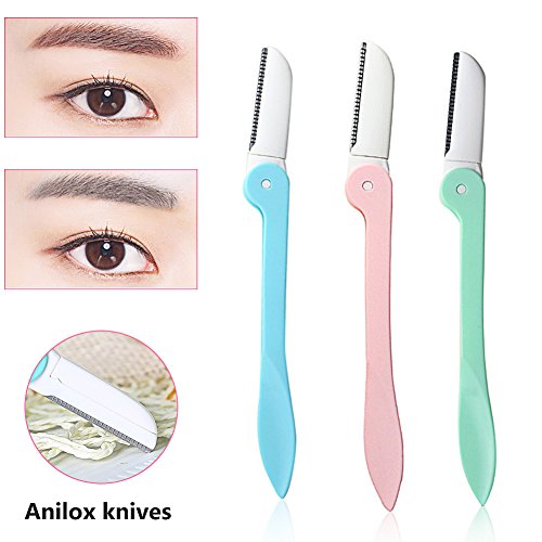 Eyebrow Trimmers, 3pcs Eyebrow Shaper Razors Shavers Shaving Grooming Trimmers