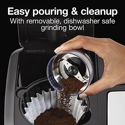 Proctor Silex Sound Shield Electric Coffee Grinder for Quiet Grinding