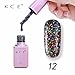 Oksale 6ML Gel Nail Manicure Diamond Glitter Nail Polish Sequins Gel Nail (L)