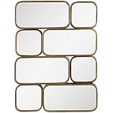 Uttermost Canute Antiqued Gold 23 3/4" x 32" Wall Mirror