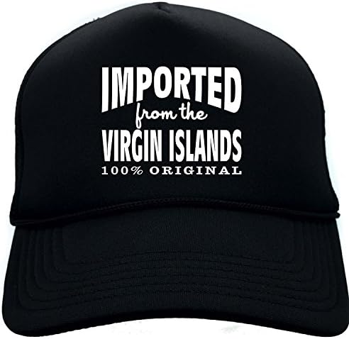 Fitch Forster Adult Imported from The Virgin Islands Funny Adjustable Trucker Baseball Hat