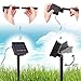 GIGALUMI 2 Pack Solar Strings Lights, 20 Feet 30 LED Dragonfly Solar Fairy Lights, Garden Lights for Outdoor, Home, Lawn, Wedding, Patio, Party and Holiday Decorations- Multi Color