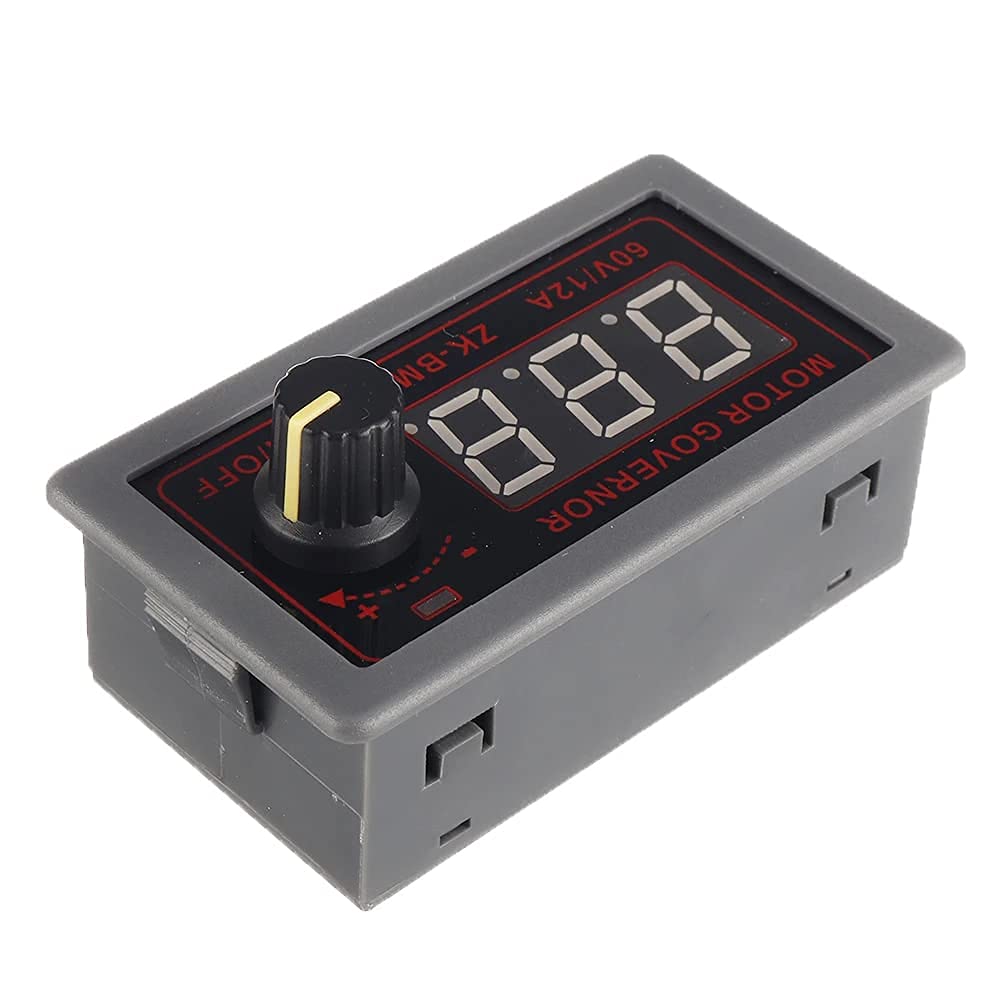 DollaTek PWM DC motor speed controller 9-60V/12A/500W motor fan controller encoder dimming speed control
