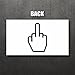 Funny Bad Parking Business Cards - Thank You For Parking So Close, You Suck At Parking Notes Cards Fake Ticket for A Gag Gift Or Prank, 3.5 x 2 Inch