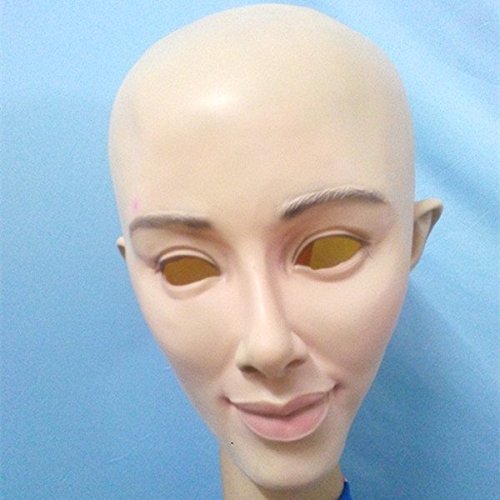 2320 NEW Cross Dressing Party Masks Female Mask Rubber Latex Halloween Mask