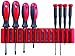 BIG RED MTOSDH15RT Torin Tool Storage Organizer: Magnetic Screwdriver Rack