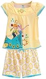 Disney Store Frozen Anna and Elsa Little Girls' Short Sleep Set