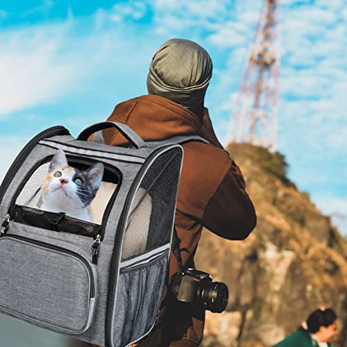 JOYO Cat Backpack Expandable, Cat Backpack Carrier for Hiking Camping