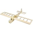 Balsa Wood Airplane R03 STICK-06 Model Aircraft, 580mm Wingspan Unassembled Flying Model Aircraft to Build, DIY RC Airplane Kit for Adults Beginners (KIT Only w/o Power System or Radio Control)