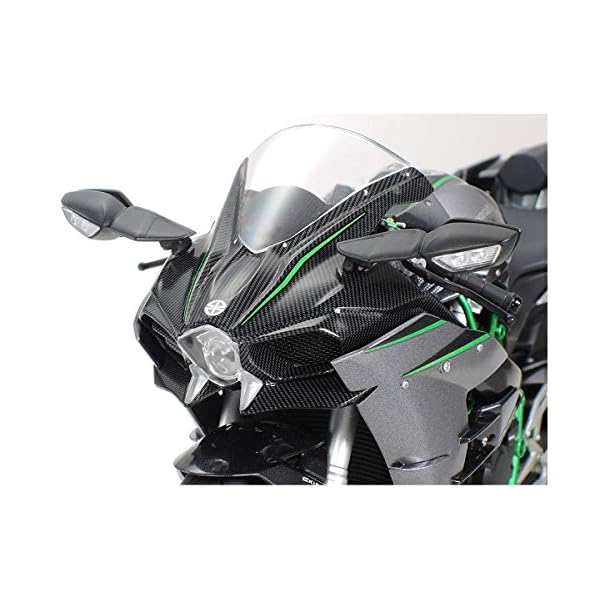 TAMIYA 300014136 14136 1:12 Kawasaki Ninja H2 Carbon, originalgetreue Nachbildung, Modellbau, Plastik Bausatz, Basteln… – Bild 5