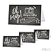Andaz Press Table Tent Place Cards on Perforated Paper, Vintage Chalkboard Print, Oh Snap! During Our Wedding, Please Use # Hashtag Photo Sign for Instagram, and Social Media Photographs, 20-Pack