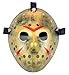Gmasking Horror Killer Halloween Costume Hockey Mask Party Cosplay Props (Bronze)
